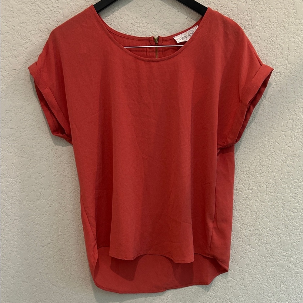 Hippie Rose Coral Camisole Top
